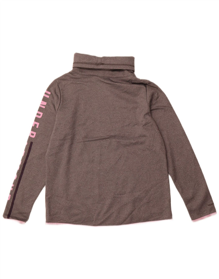 Женский джемпер с рисунком Cold Gear UK 16, большой серый UNDER ARMOR