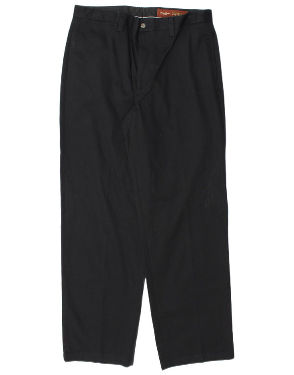 Мужские прямые брюки чинос EDDIE BAUER Ruston W35 L32, черный хлопок