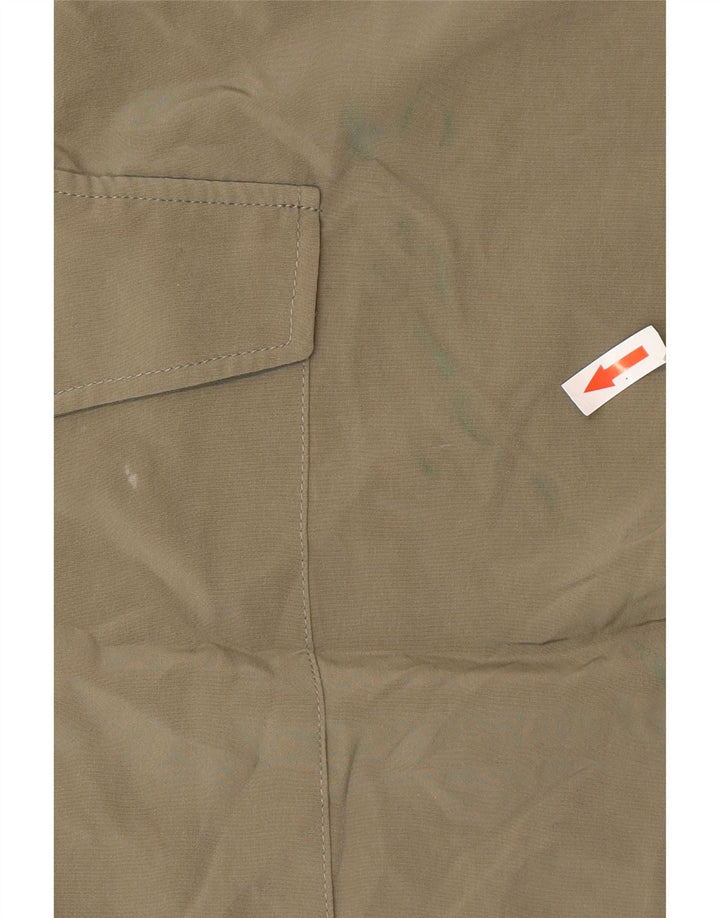 Женские брюки-карго Zara, маленькие W28 L27, хаки, полиэстер