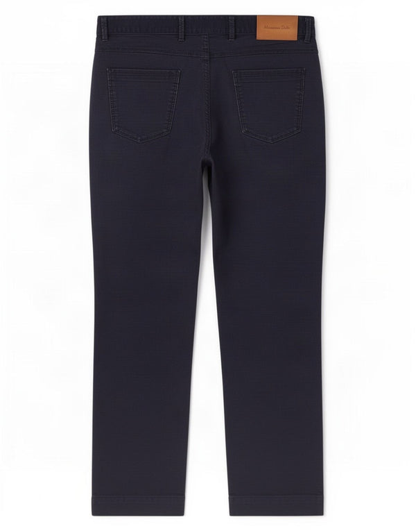 Мужские укороченные брюки приталенного кроя Massimo Dutti EU 40 Medium W31 L25 Темно-синие