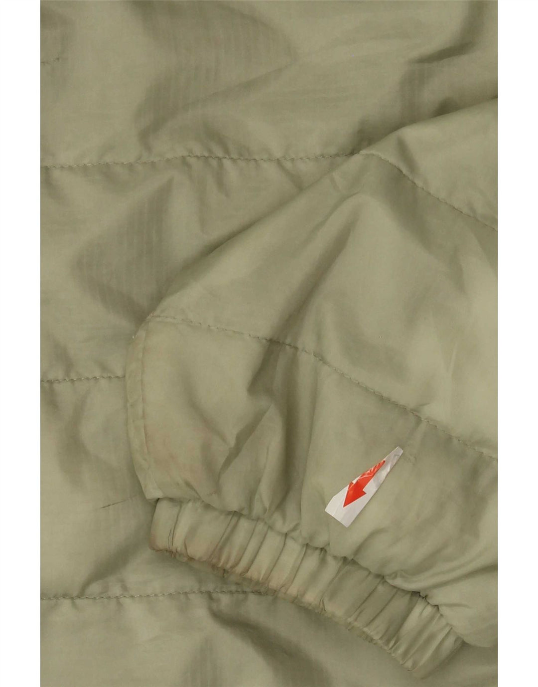 Женская утепленная куртка Levi's с капюшоном UK 18 XL, зеленый полиэстер
