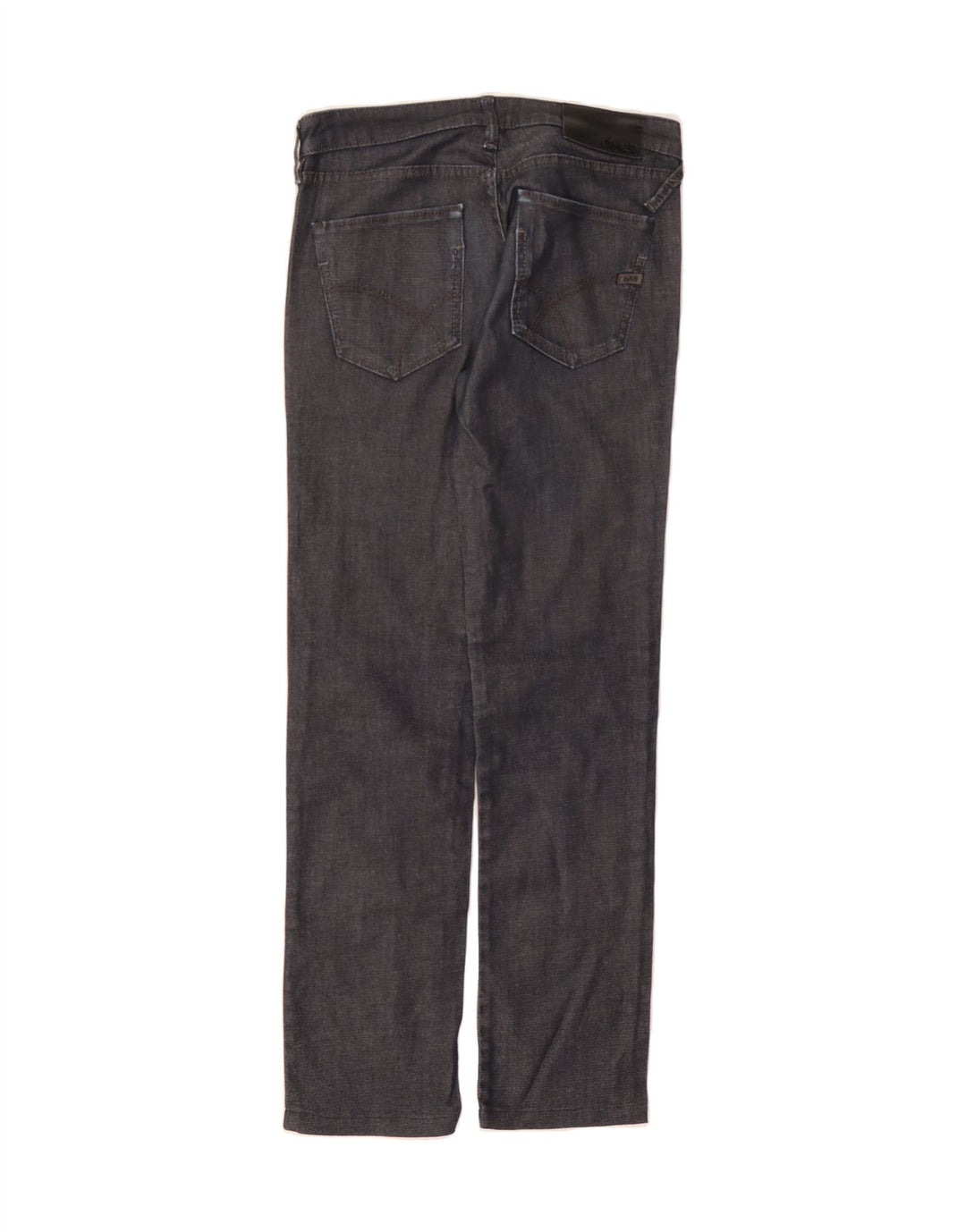 GAS Womens Straight Jeans W28 L29 Navy Blue Cotton Vintage Gas and Second-Hand Gas from Messina Hembry 