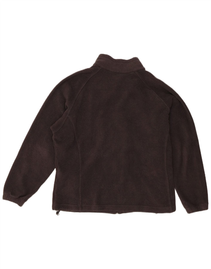 Женская оверсайз флисовая куртка Columbia UK 18 XL, черный полиэстер