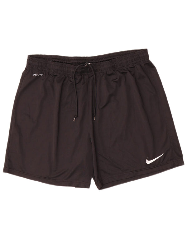 Мужские спортивные шорты Nike Dri Fit XL, черный полиэстер