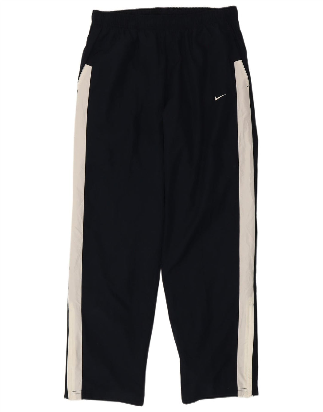 Мужские спортивные брюки Nike, большие темно-синие, полиэстер с цветными блоками
