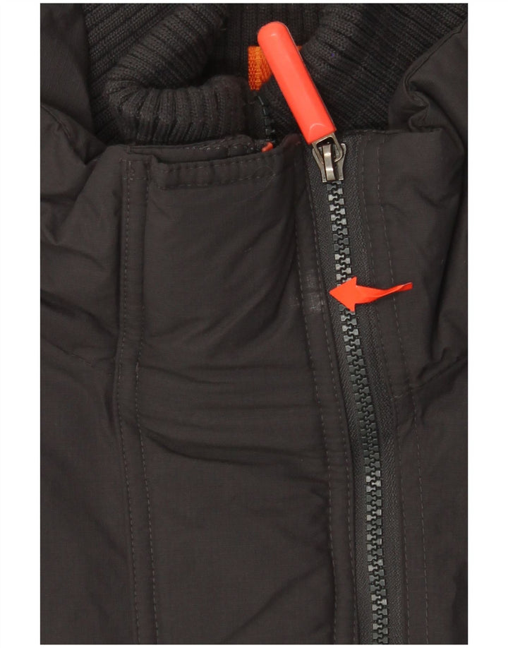 SUPERDRY Женская ветровка-ветровка UK 20 2XL Черный нейлон