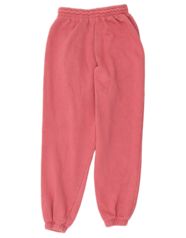 Женские спортивные брюки Adidas Joggers UK 8, маленькие розовые, хлопок