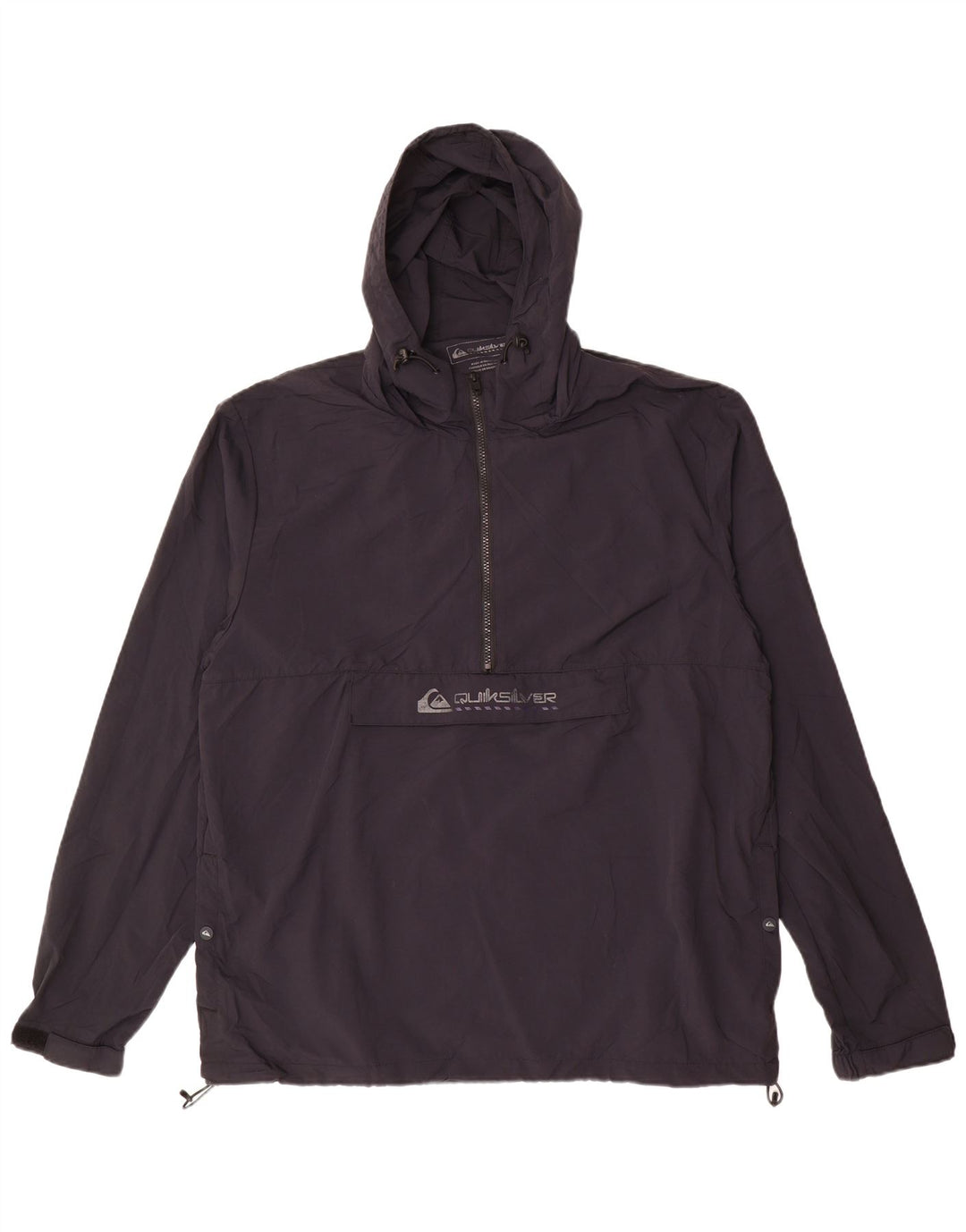Мужской пуловер от дождя Quiksilver UK 42 XL, черный нейлон