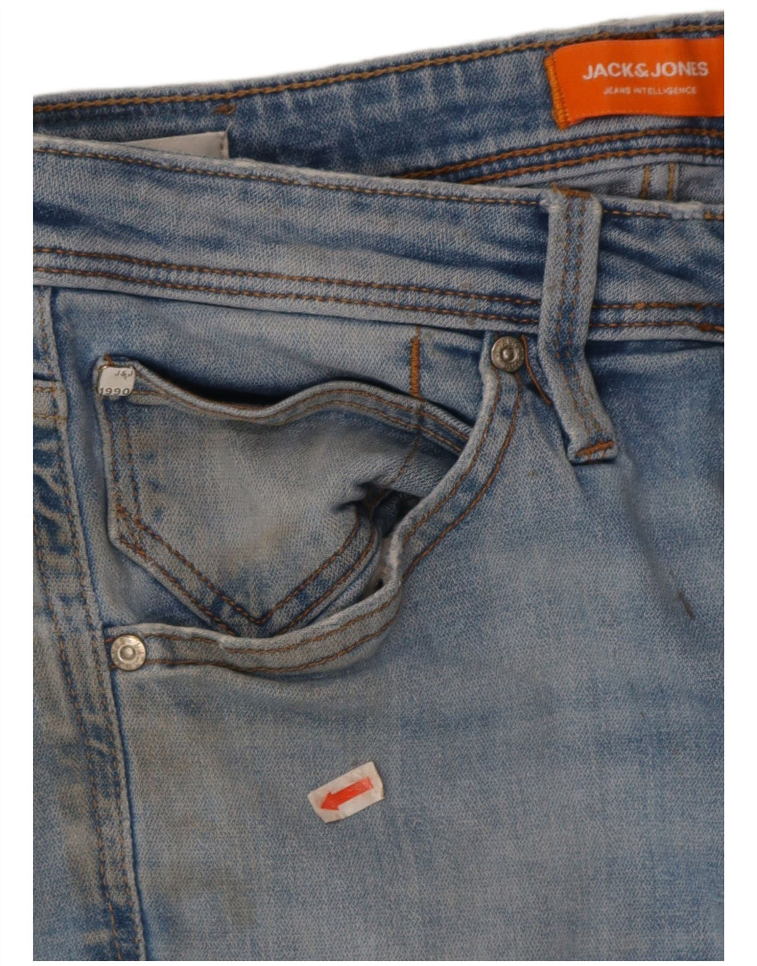 Женские узкие джинсы Jack & Jones W30 L32 синие