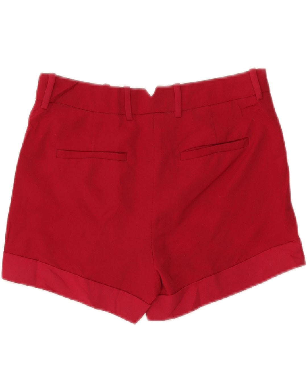 Женские шорты чинос Zara, маленькие W26, красный полиэстер