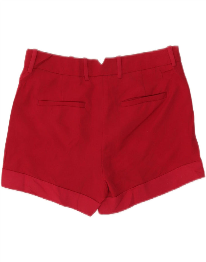 Женские шорты чинос Zara, маленькие W26, красный полиэстер