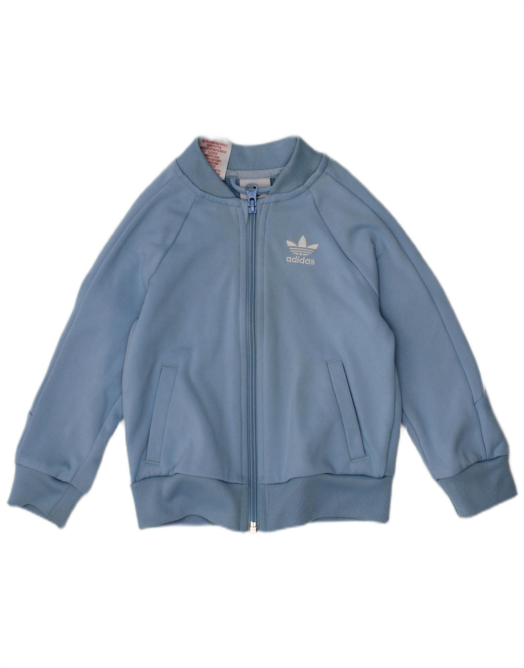 ADIDAS Baby Boys Graphic Full Tracksuit 18-24 Months Blue Colourblock