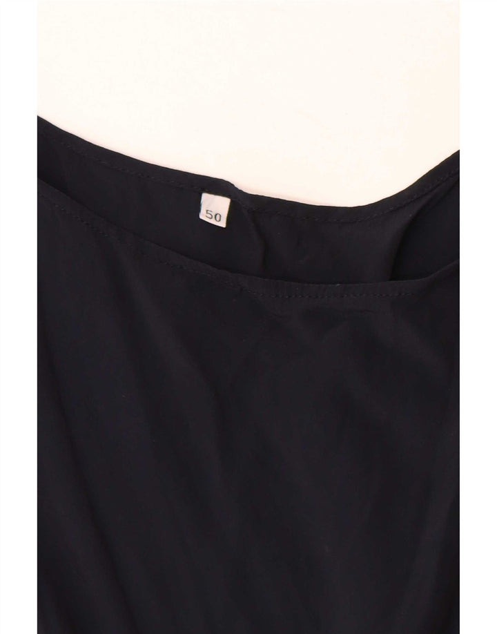 Винтажный женский жилет Top IT 50 XL Черный Ацетат