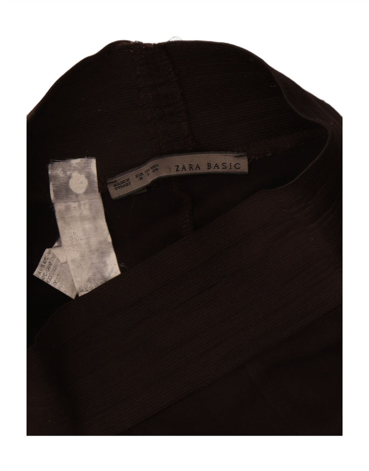 Женские леггинсы Zara UK 12, средние коричневые