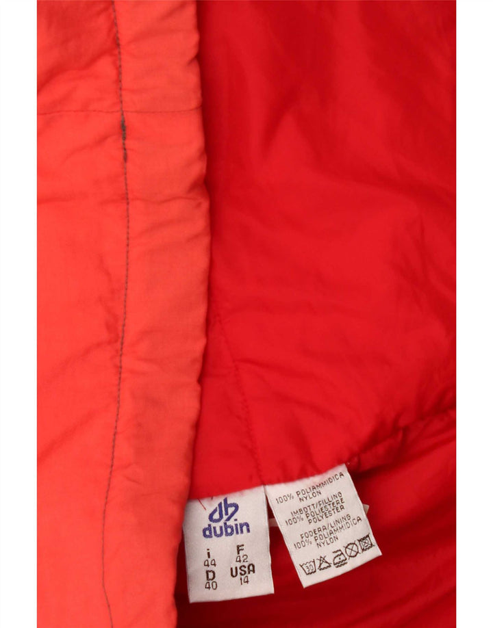 Dubin Женская лыжная куртка оверсайз с капюшоном IT 44 Medium Red Colorblock