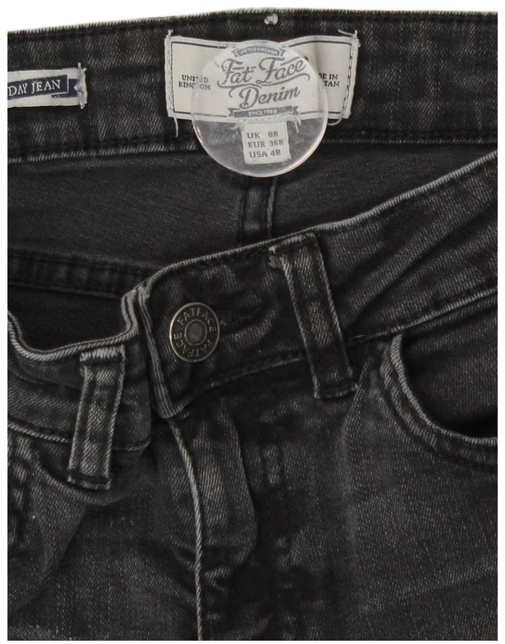 Женские узкие джинсы Fat Face UK 8 Small W27 L30 Серые