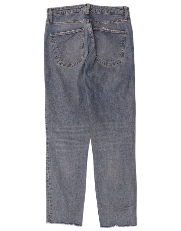 Женские прямые джинсы Zara EU 38, маленькие W28 L28, синие