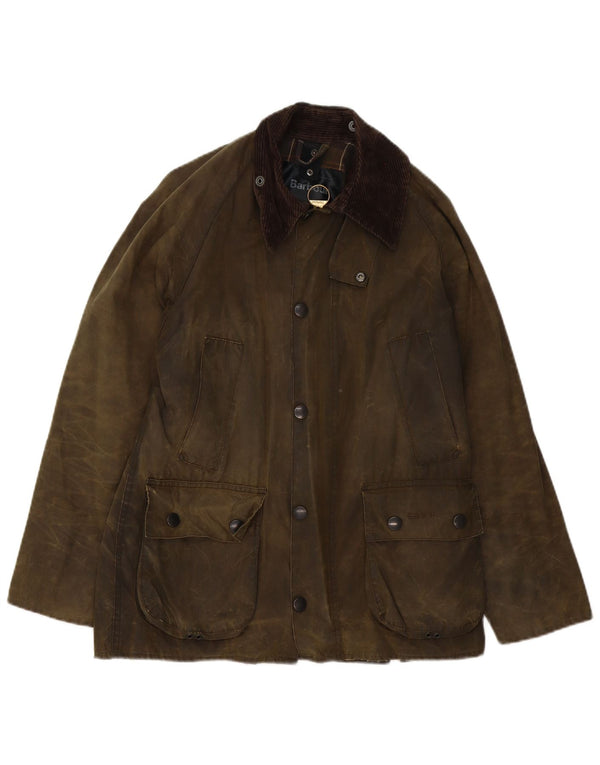 Мужская куртка Barbour Bedale из вощеного хлопка UK 34 XS Хаки