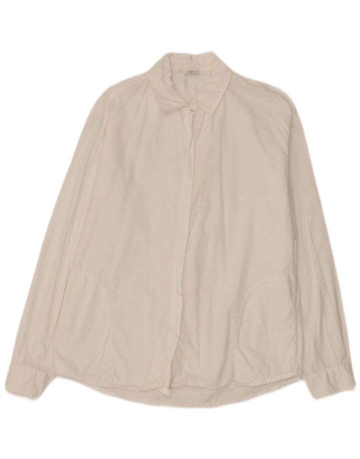 Женская рубашка Outrage UK 18 XL, белый хлопок