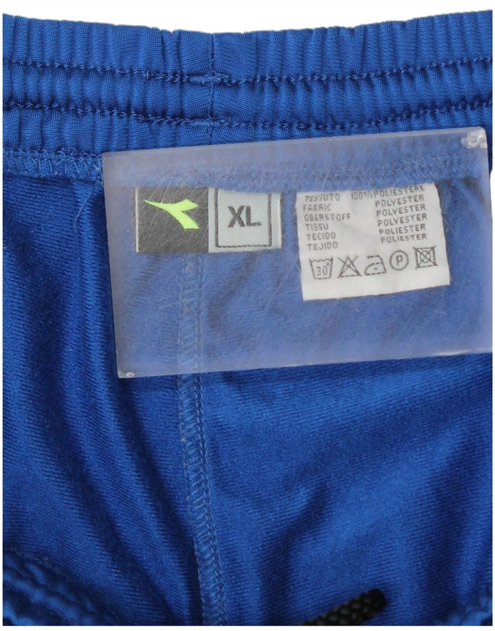 Мужские спортивные брюки Diadora XL, синие, полиэстер