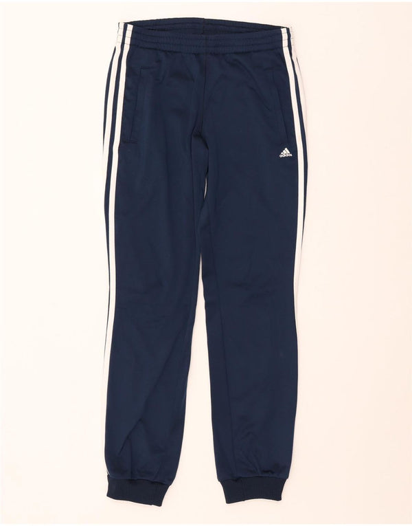 Женские спортивные брюки ADIDAS Climalite, джоггеры UK 4/6 XS, темно-синие