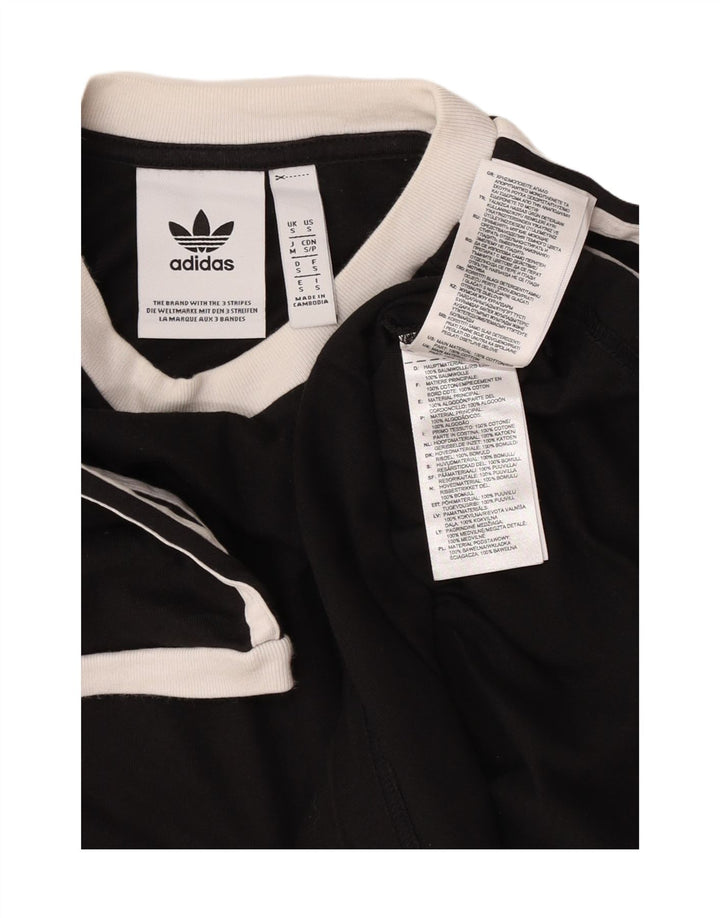 Adidas Мужская футболка Top Small Black Cotton