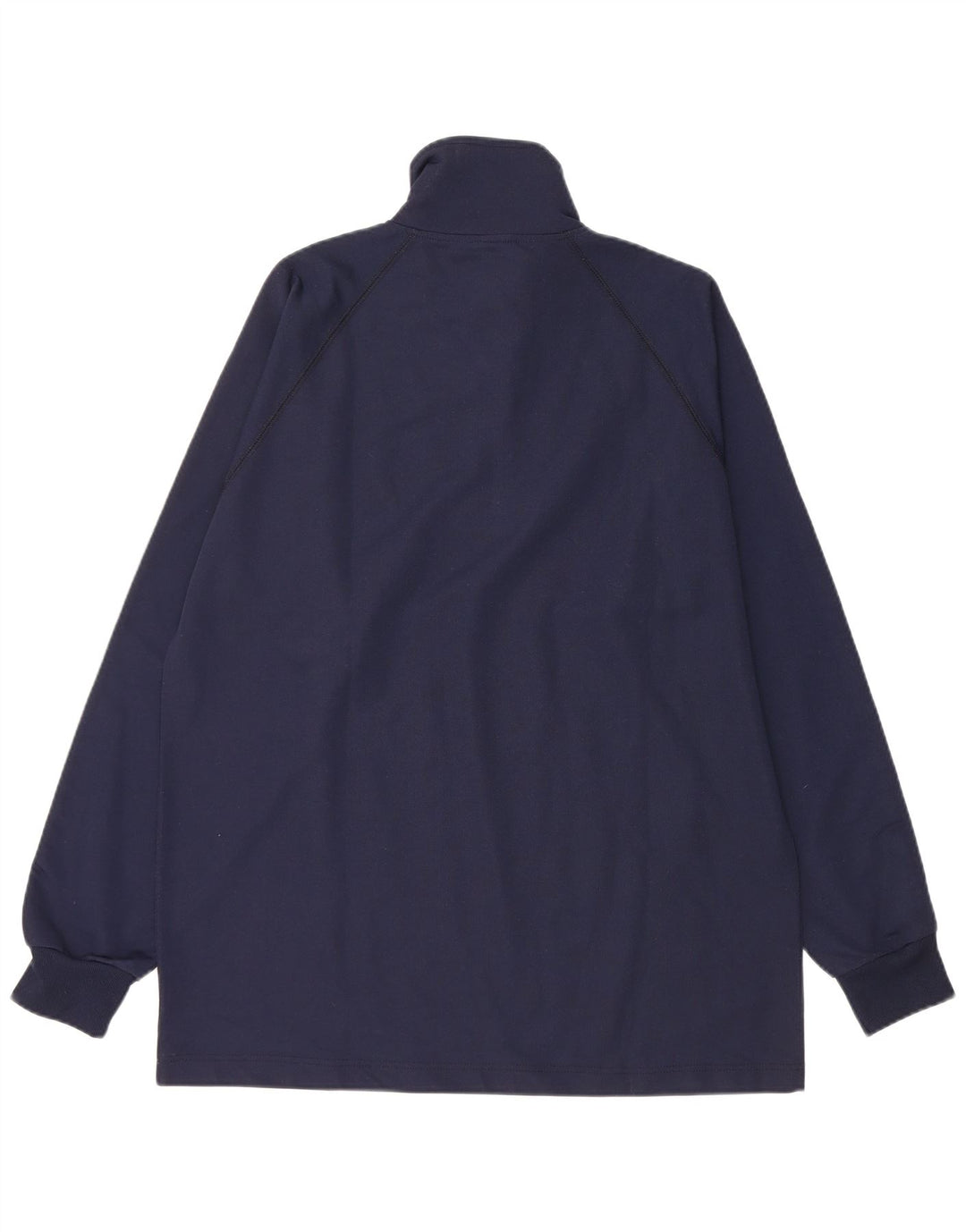 Мужской пуловер на молнии с рисунком ASICS, спортивный костюм, средний, темно-синий