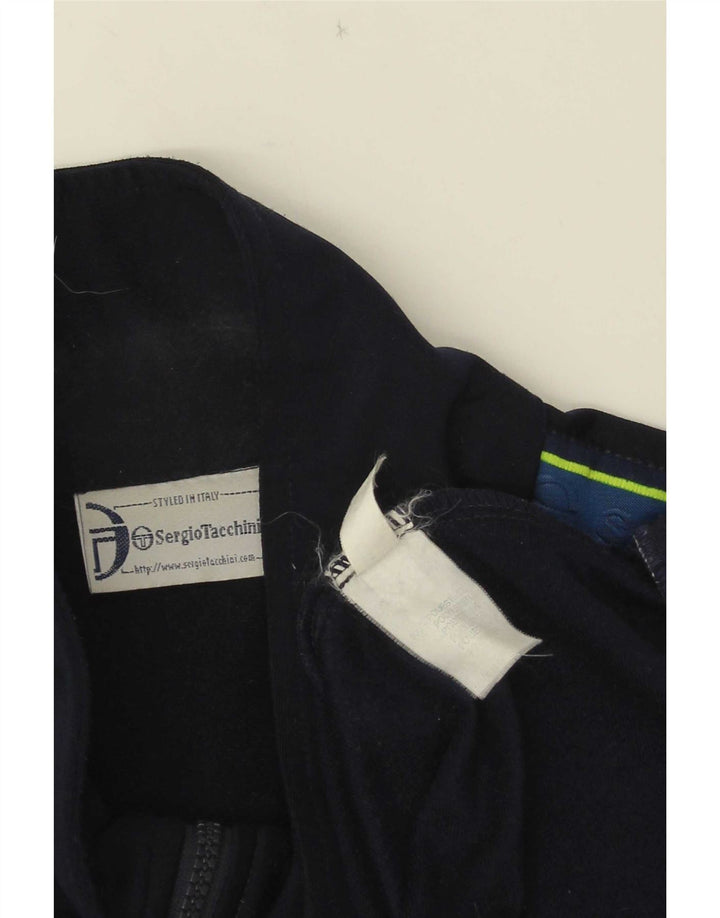 Мужской спортивный костюм Sergio Tacchini IT 54 XL темно-синий с цветными блоками