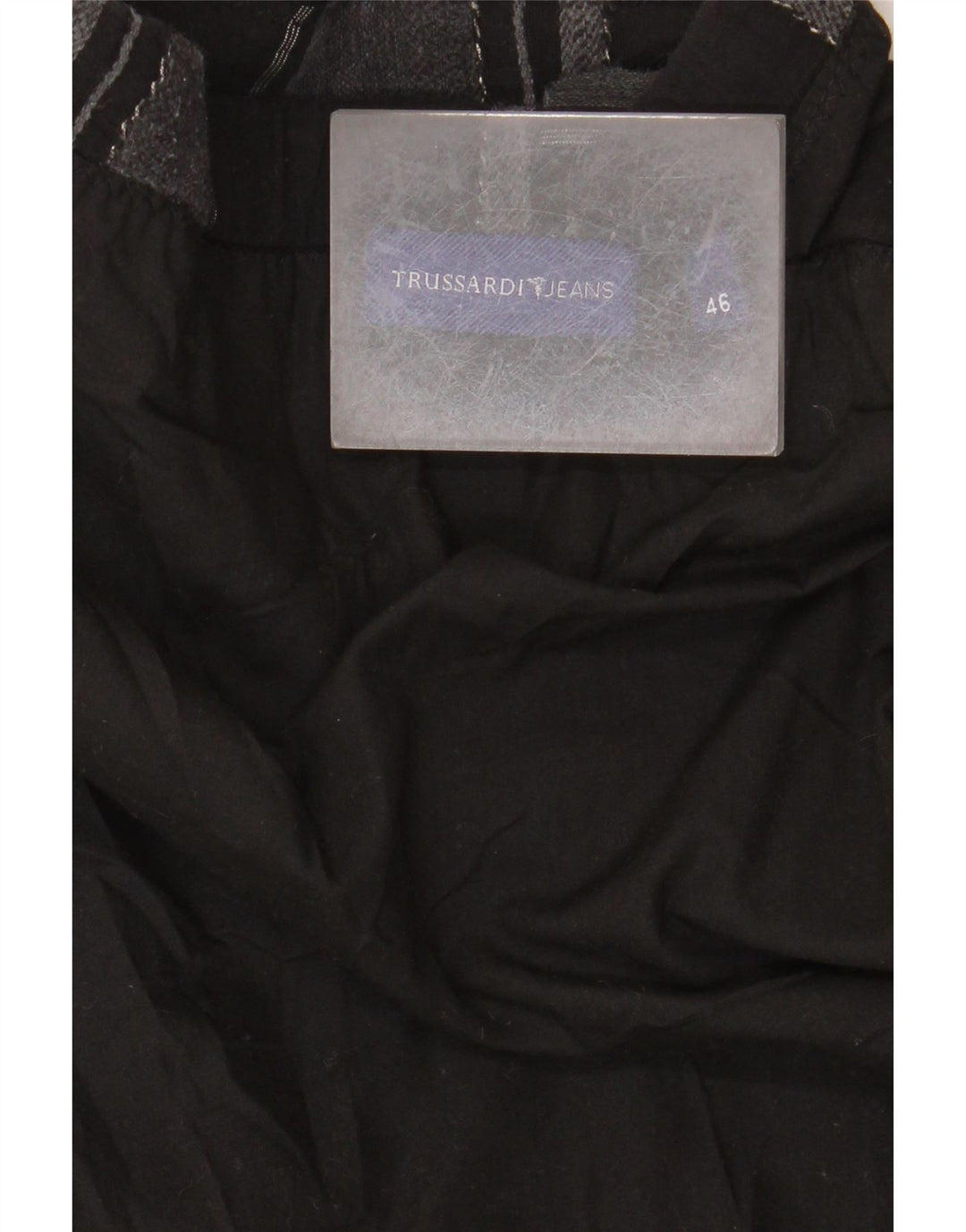 TRUSSARDI Женская юбка-трапеция IT 46 Large W32 Черная полоска