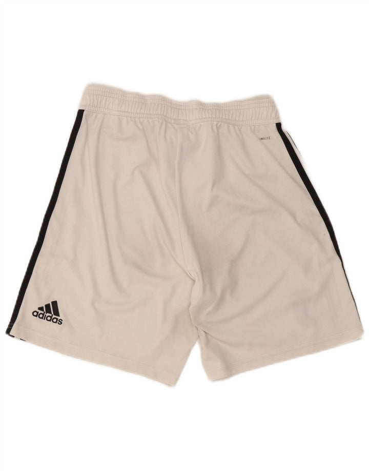 Мужские спортивные шорты Adidas Juventus, маленькие белые из полиэстера