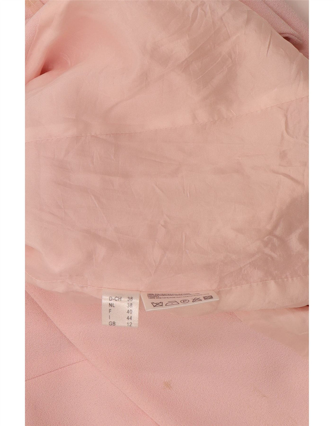 TOGETHER Женский пиджак на 1 пуговице, Великобритания 12, средний розовый полиэстер