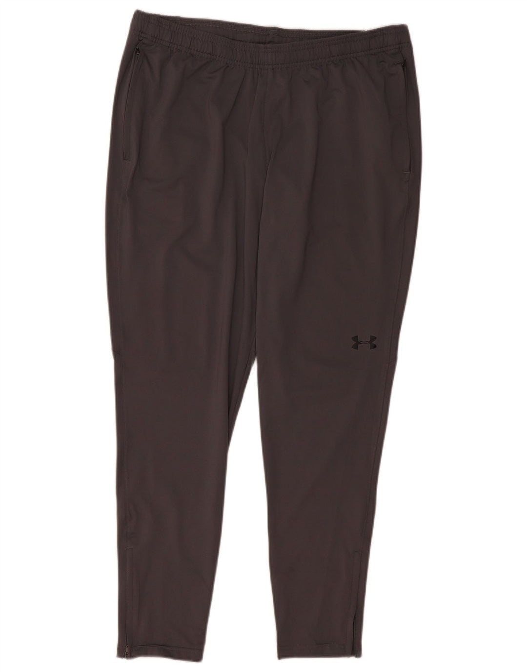 Мужские спортивные брюки Under Armour XL серые из полиэстера