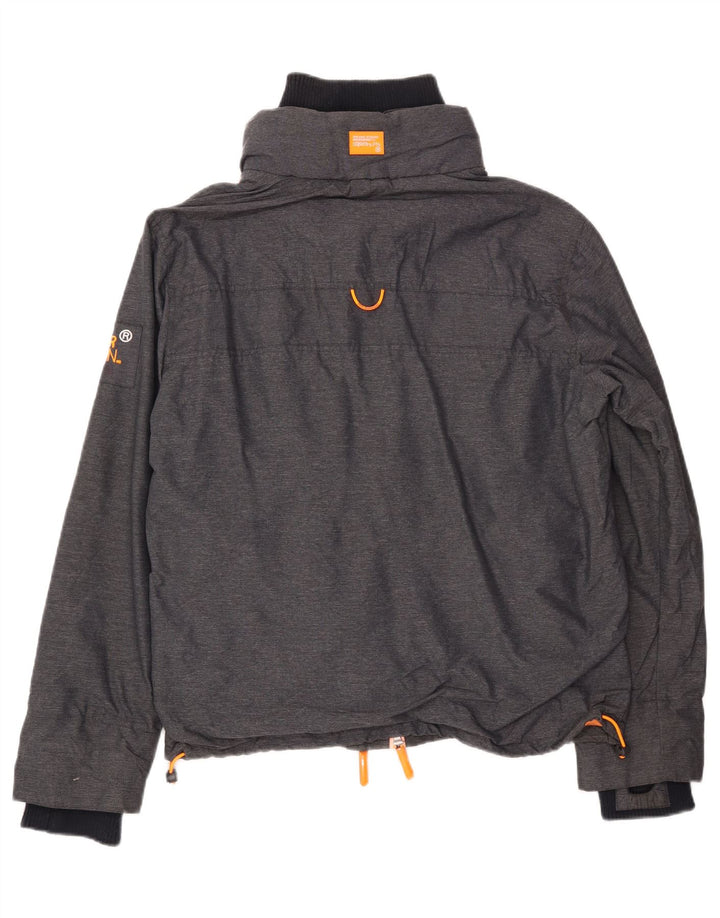 Мужская ветровка Superdry UK 42 XL Серый нейлон