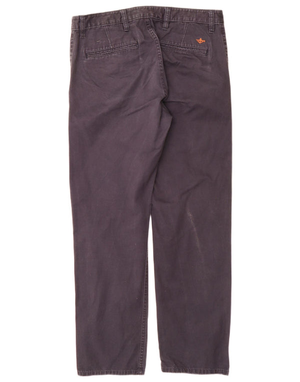Мужские прямые брюки-чиносы Dockers W32 L30 темно-синие, хлопок