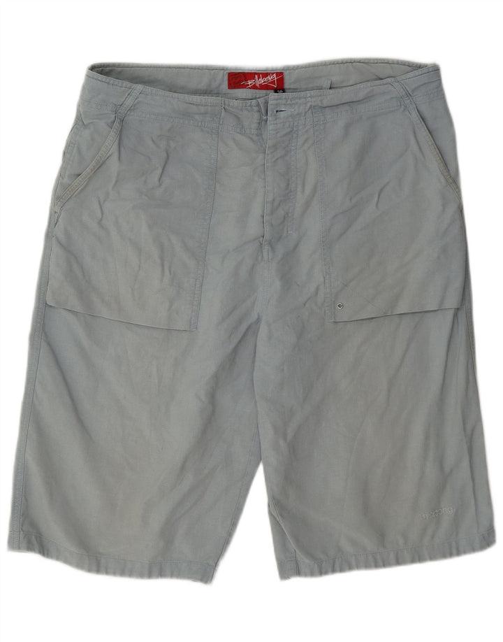 Мужские шорты чинос Billabong W36, большие синие, хлопок