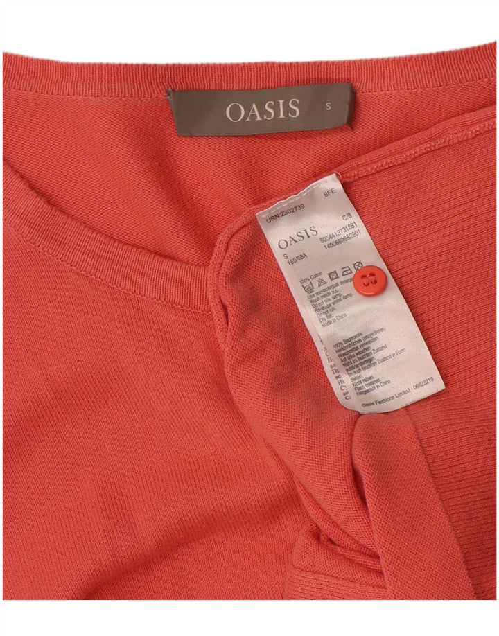 Женский кардиган Oasis, 10 шт., маленький розовый хлопок, Великобритания