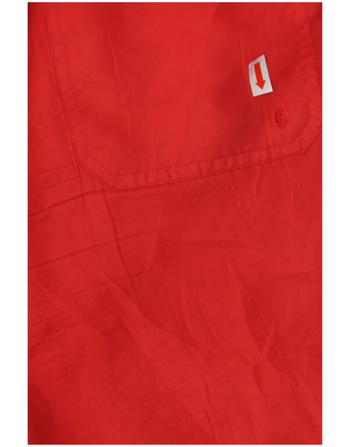 LOTTO Женские шорты для плавания UK 18 XL, красный полиэстер