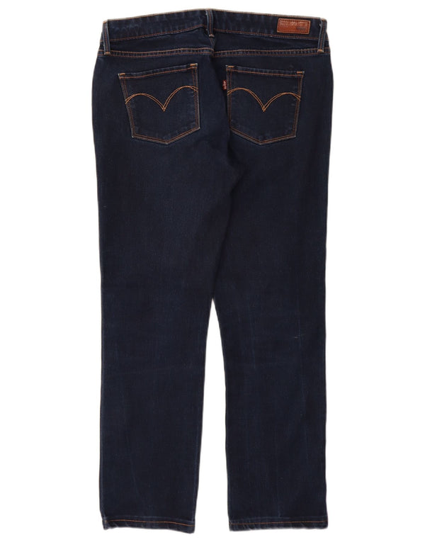 Женские узкие джинсы Levi's с классической посадкой и небольшим изгибом W28 L26, темно-синие, хлопковые