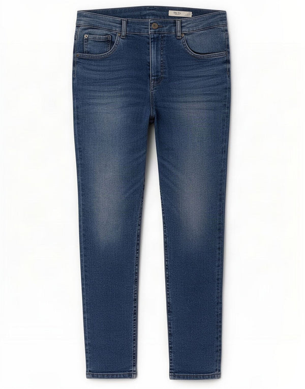 Женские укороченные джинсы скинни Marks & Spencer The Ivy UK 12 Medium W30 L25 Синий
