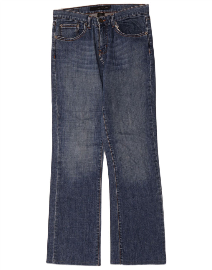 Женские джинсы Bootcut Calvin Klein US 6, средние W32 L31, синие, хлопок