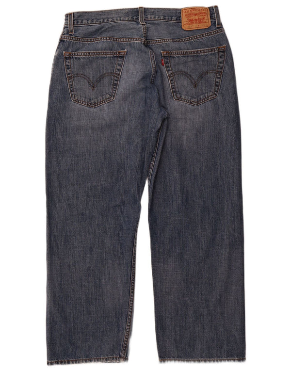 Мужские прямые джинсы свободного кроя Levi's 559 W34 L30, синий хлопок