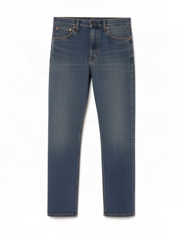 Мужские прямые джинсы Levi's 505 W32 L29 синие, хлопок