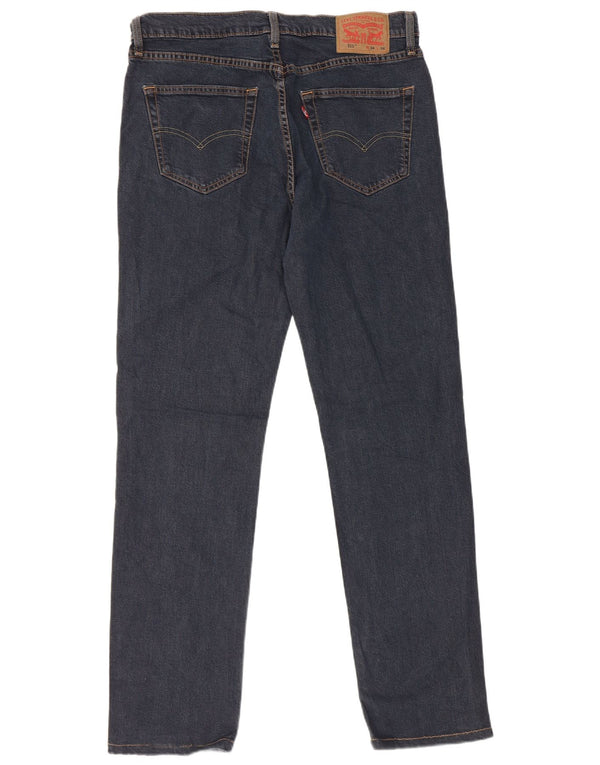 Мужские джинсы Levi's 511 Slim W34 L34 Темно-синие, хлопок