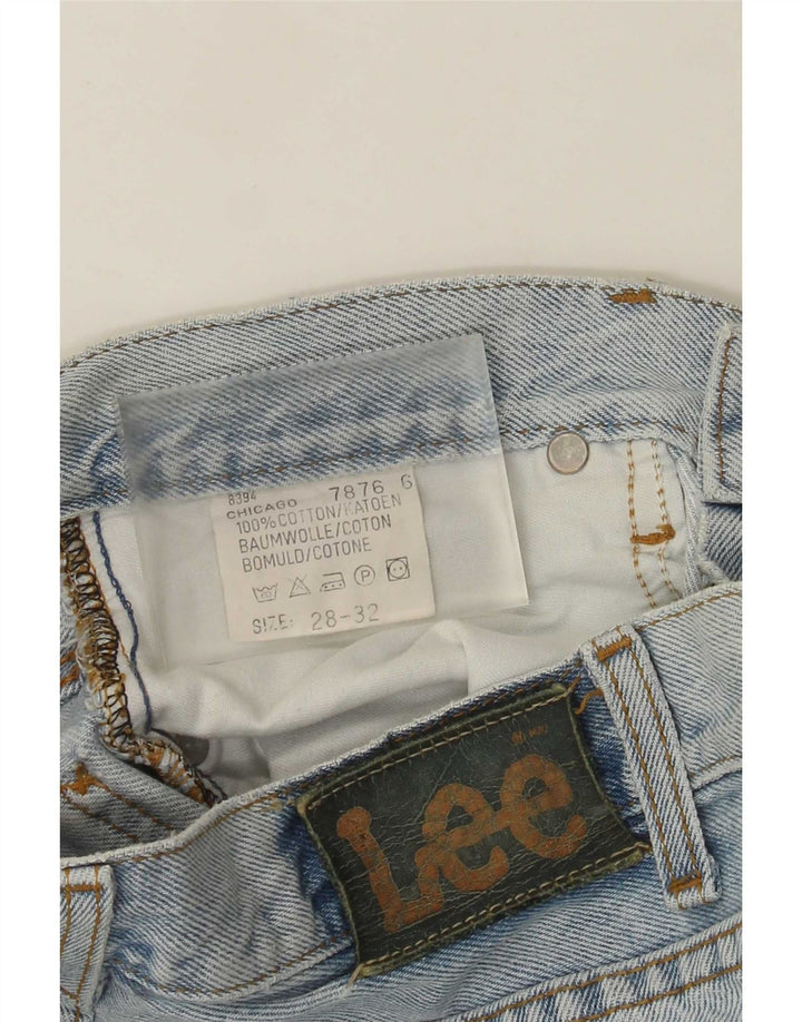 Женские прямые джинсы Lee W28 L32, синий хлопок