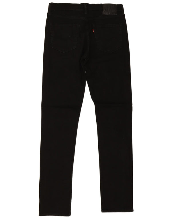 Мужские джинсы Levi's Slim 511 W32 L36, черный хлопок