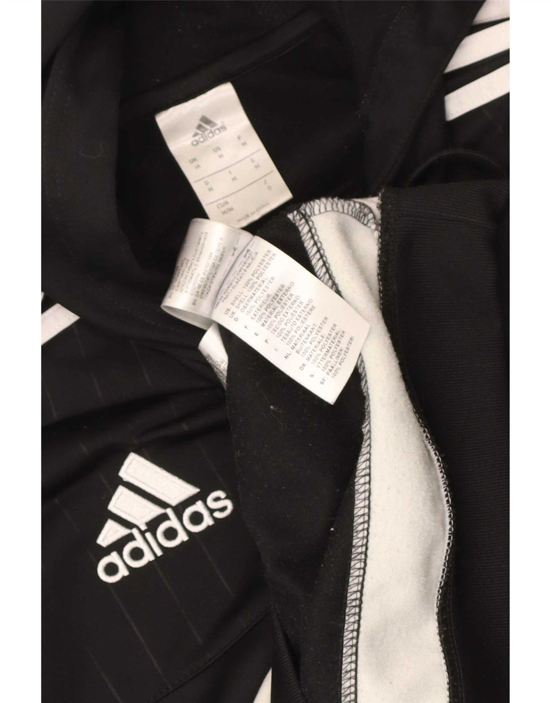 Мужской джемпер с капюшоном Adidas с рисунком, средний черный, полиэстер с цветными блоками