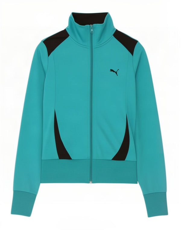 Женский спортивный костюм Puma UK 12, средний бирюзовый цвет с цветными блоками
