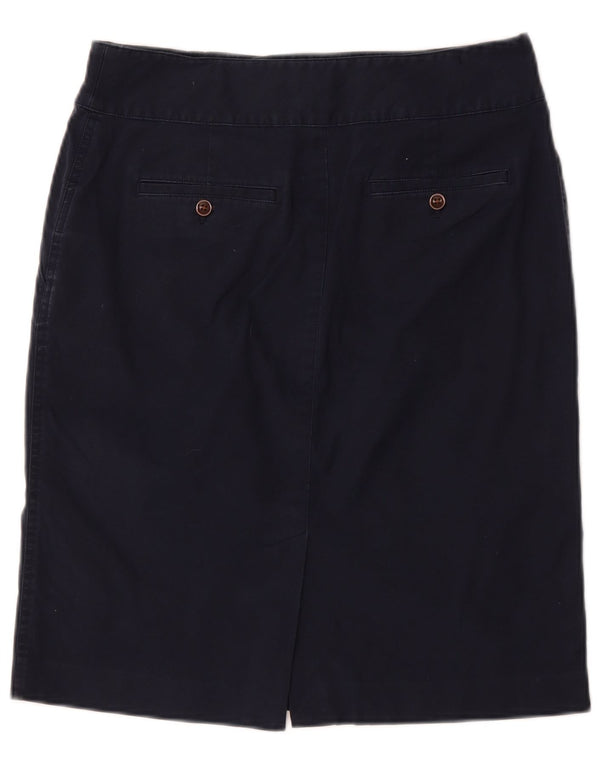 Женская прямая юбка Ralph Lauren US 8 Medium W32 Темно-синий хлопок