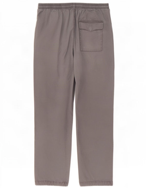 Мужские брюки Marks & Spencer W33 L29 серые, хлопковые