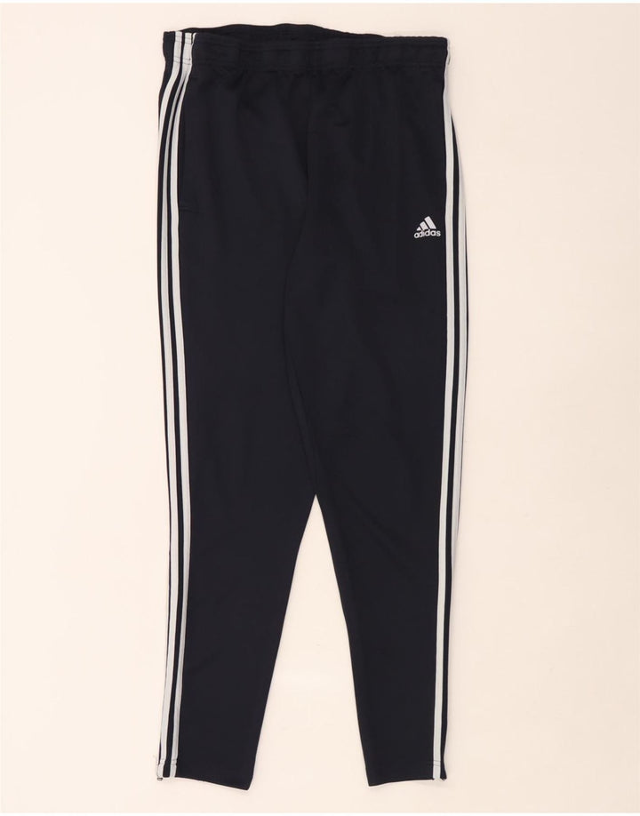 Мужские спортивные брюки Adidas, большие темно-синие, полиэстер